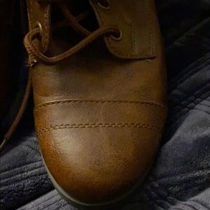Brash Shoes - Brown tie up boots size 7 Brash Shoes - Brown tie up boots size 7